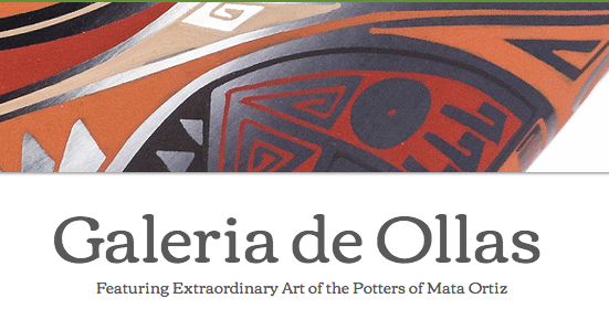 Featuring Extraordinary Art of the Potters of Mata Ortiz. 
Venta de Ollas originales de Mata Ortiz, en Puerto Vallarta, Jalisco y en Atlanta, USA.