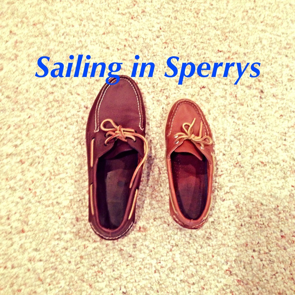 Nothing beats sailing in salty sperries