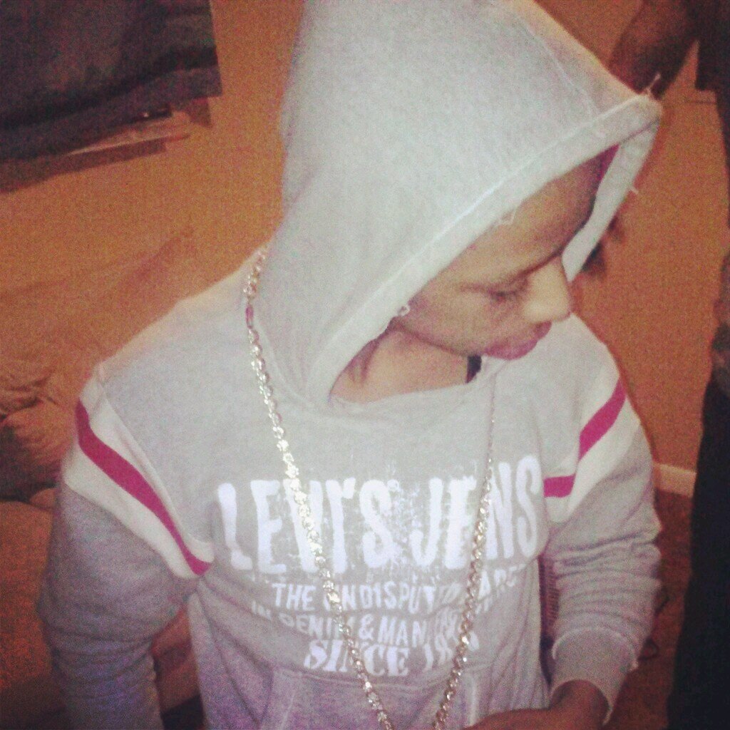 youngest doin it! #riemypapi