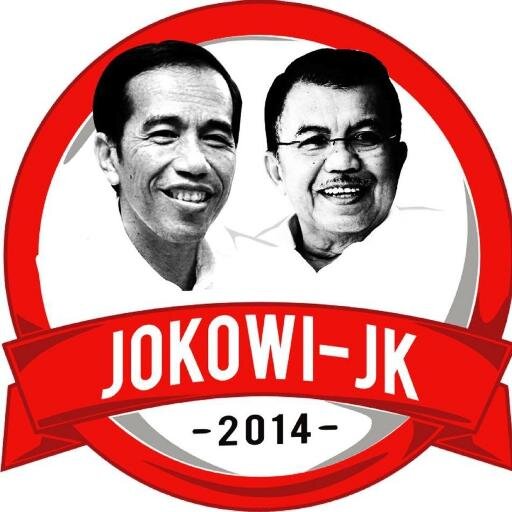 Calon Presiden Joko Widodo (Jokowi) dan Calon Wakil Presiden Jusuf Kalla (JK) untuk Indonesia Hebat dan Lebih Hebat
