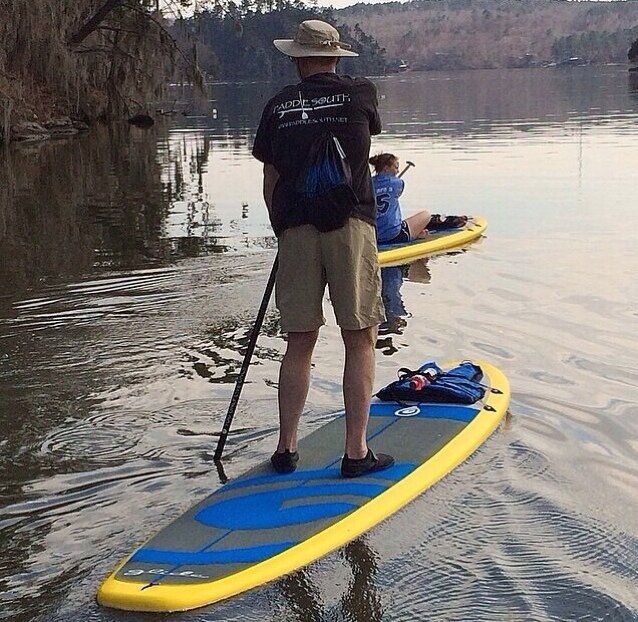 Stand Up Paddle Board enthusiasts in the Birmingham, AL area.