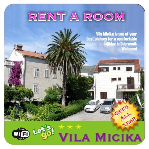 Villa Micika is situated in the most attractive tourist part of Dubrovnik. Dubrovnik is very well connected to European centers by air traffic.