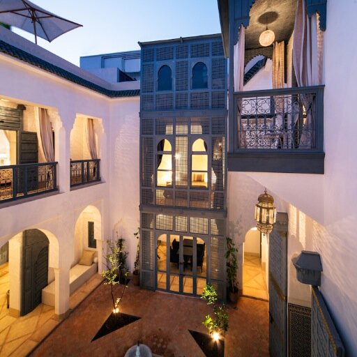 PureRiads's profile picture. In the historic Medina of Marrakech,  three beautiful riads which capture the essence of this magical city.
Dar Hanane, Riad Tzarra and Riad Adore.