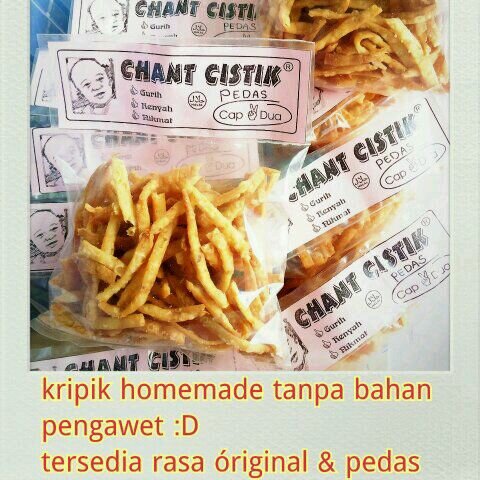 the snack Chant Cistik home made in Tangerang ^^