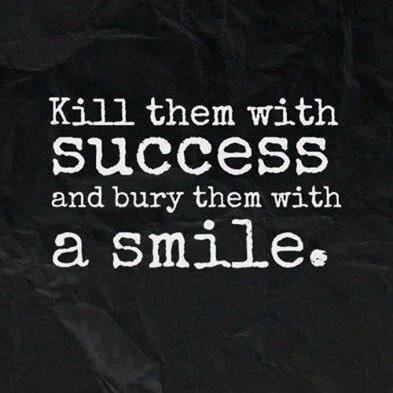 your smile will kill them :D