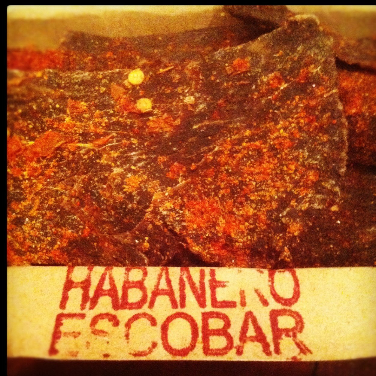Moves 100,000 kilos of highly illegal artisan jerky to wake up in the morning.