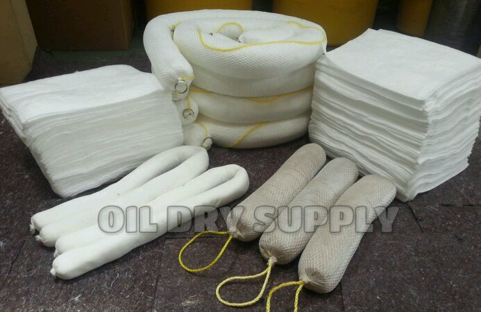 Distribuidor de productos absorbentes de hidrocarburos,  especialmente para prevención, contención y derrame.