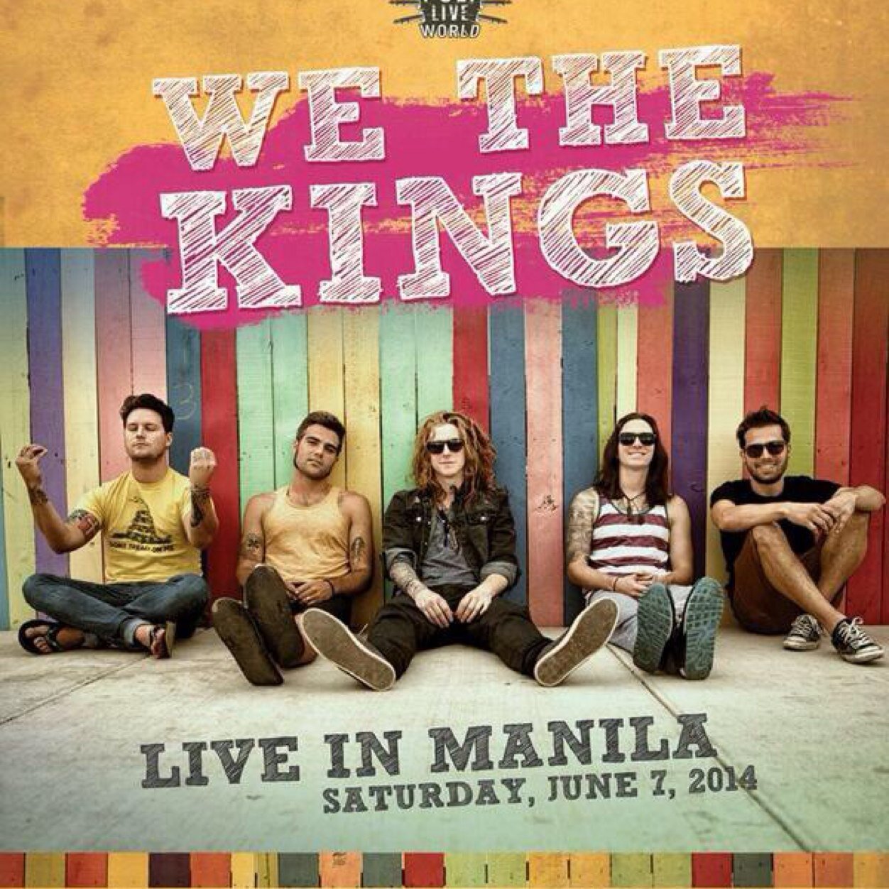 We The Kings live in Manila, 06/07/14. #WTKfam @wethekings