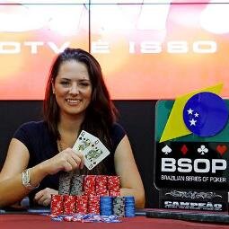 Campeã da 2 etapa do  BSOP!