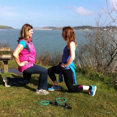 Outdoor based fitness instructor running classes in Wadebrige, busy mummy to three little girls & one half of @wildbake