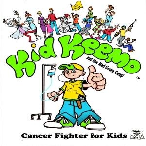 Kid Keemo and the Med Gown Gang are characters that were created to entertain children as they undergo treatment for cancer.
