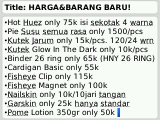 Dropship/Reseller very welcome. All about what you want♠. PAYMENT MANDIRI/TSEL. CP BY DM. Grab it fast and happy shopping.