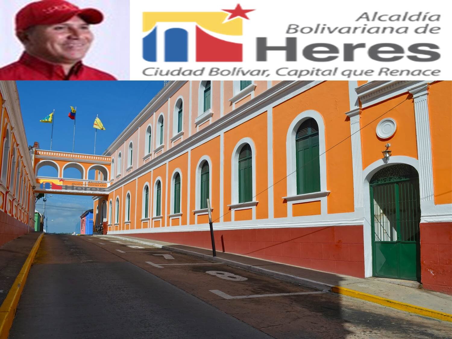 Heres con Sergio Hernandez 
Por mi Ciudad Bolívar