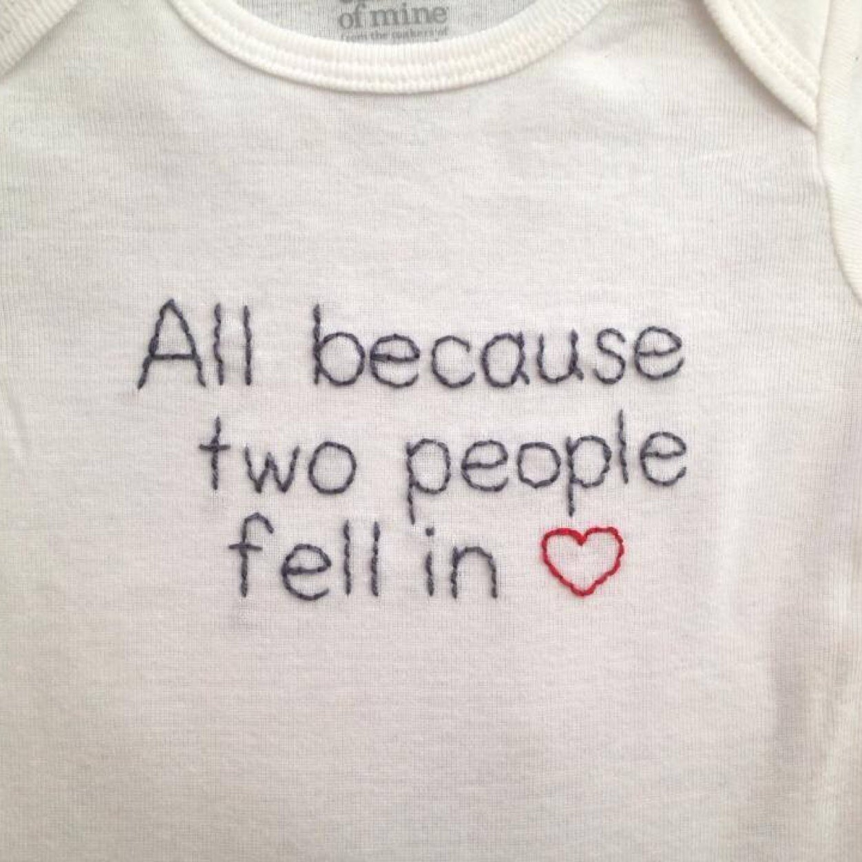 We make hand embroidered personalized onesies for babies. Great for: Shower gifts, Coming home outfit, Newborn portraits, Keepsake frames Sizes: Newborn-24 mo