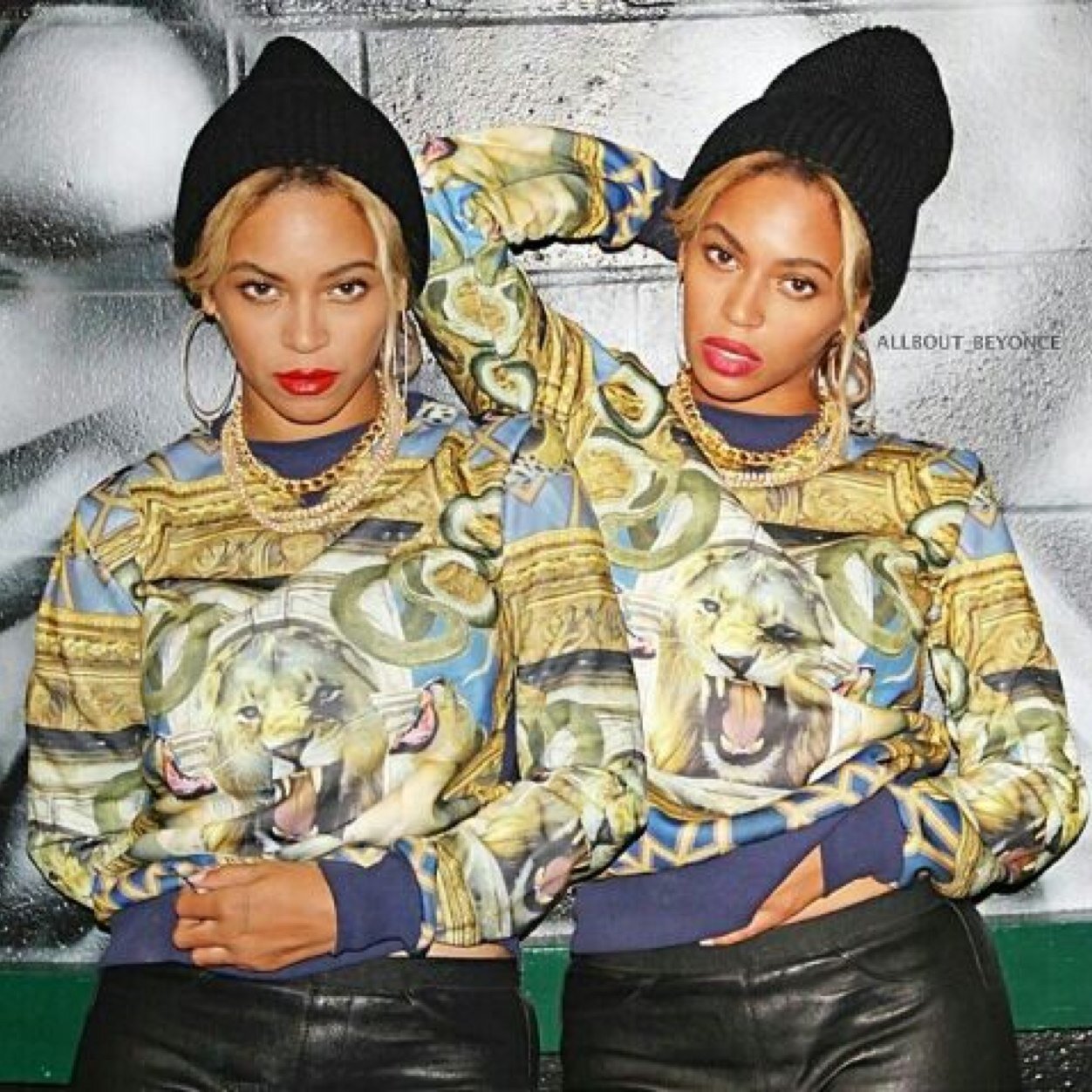 Yonce all on his mouth like liquor