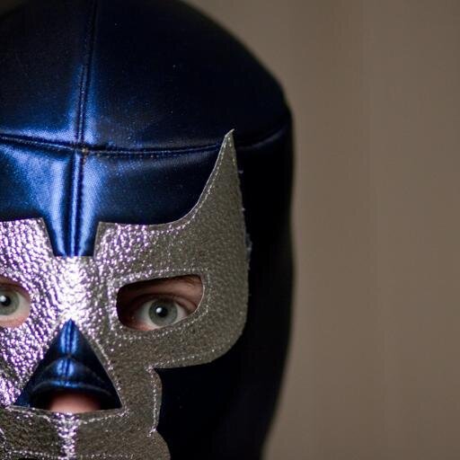 I am a sommelier. Wearing the garb of the luchador I wear my palate on my sleeve.My face will be on a stamp one day with the inscription Highly biased