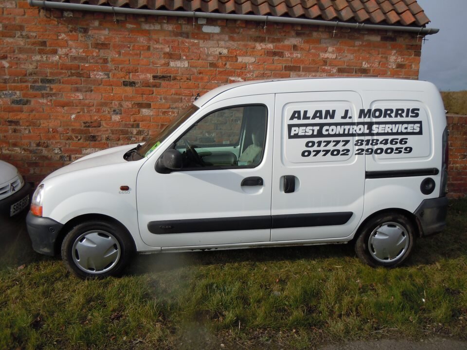 Alan J Morris Pest Control Services


Contact us on: 
01777 818466 or 07702290059