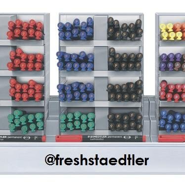For all things Staedtler! Pens, Pencils, Sharpeners, Erasers PLUS the trainers favourite -  Mr Sketch Scented Markers & Koosh Balls. Satisfaction guaranteed.