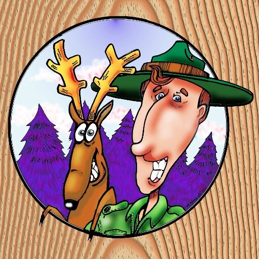 I'm a comic book Park Ranger that has one crazy adventure after another with my rescue deer 