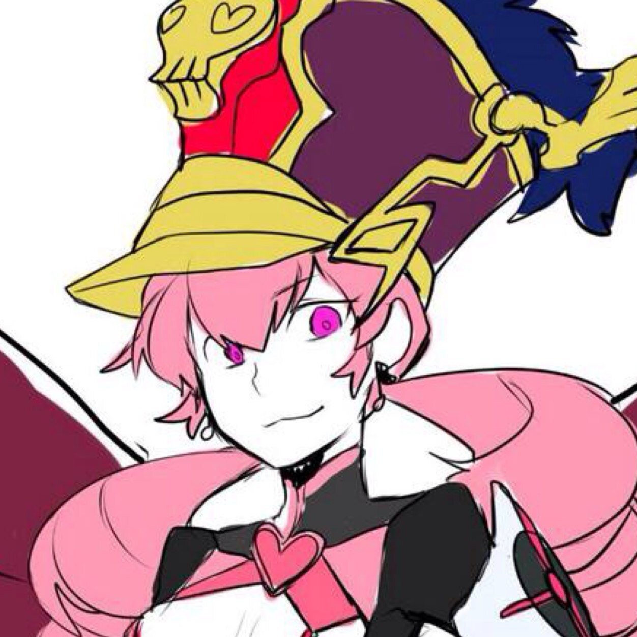 The reborn Symphony Regalia and goku of the musical genius Nonon Jakuzure. It seems shes not the only one who knows how to keep a tune~ (Design: @Ebipo_chan)