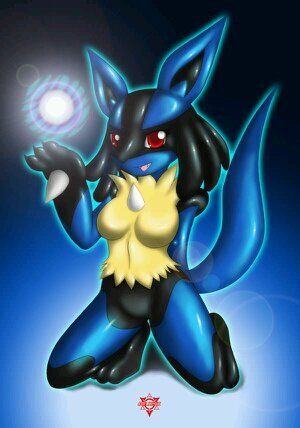 im amber a very seductive lucario who loves to fight. #bi #single