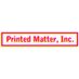 Printed Matter, Inc. (@printed_matter) Twitter profile photo Printed Matter, Inc. (@printed_matter) Twitter profile photo