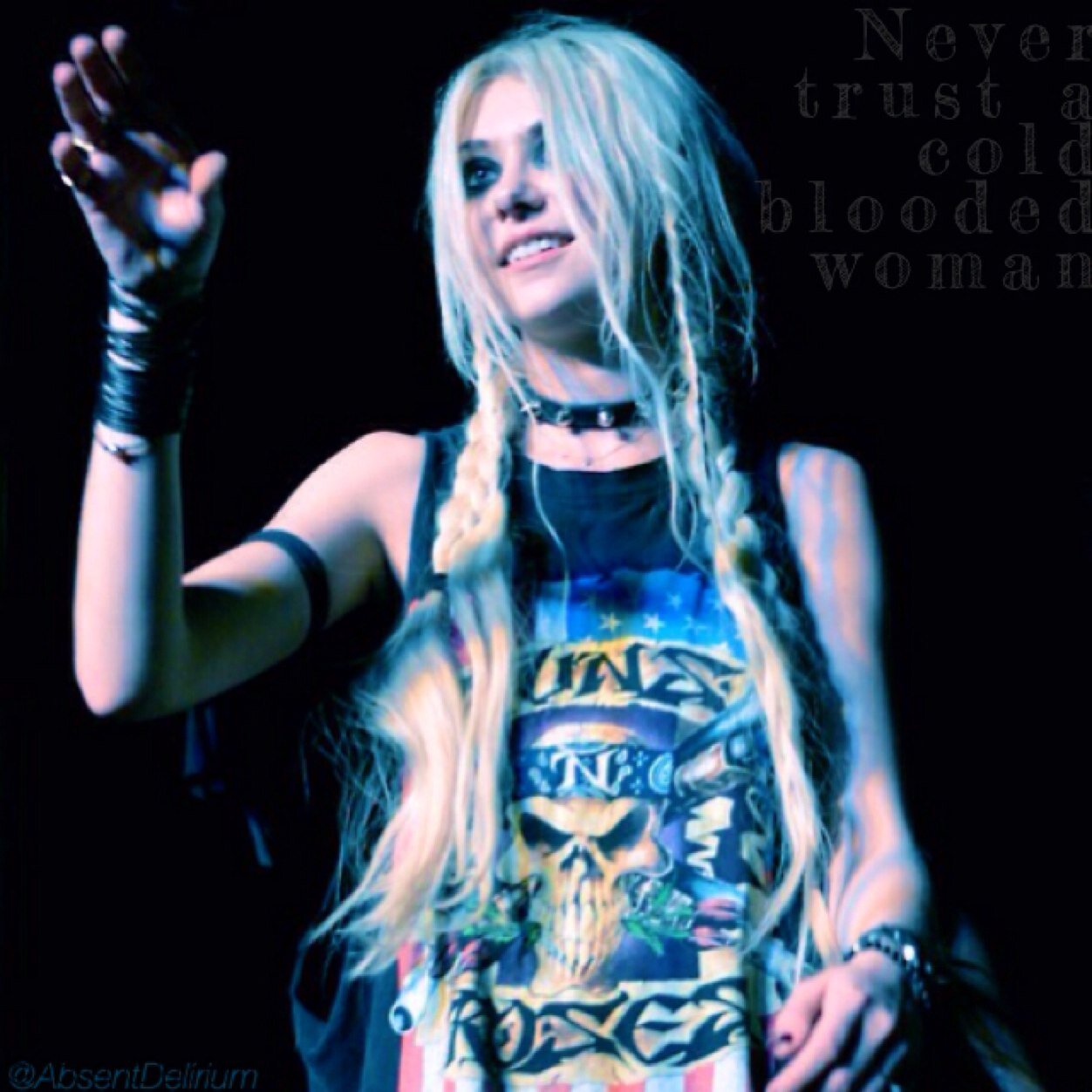 ≎ ❝Girl, don't believe in his lies. Can't trust a cold blooded man, He'll love and leave you alive.❞ - The Blondie that leads the freaks. #TangibleMasquerade ≎