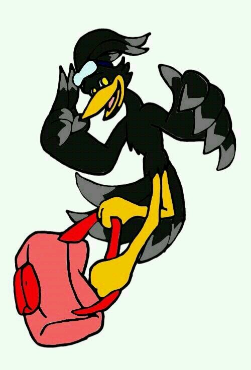 The name's Bash! I'm one tough Bird! #OC #BanjoKazooieRP