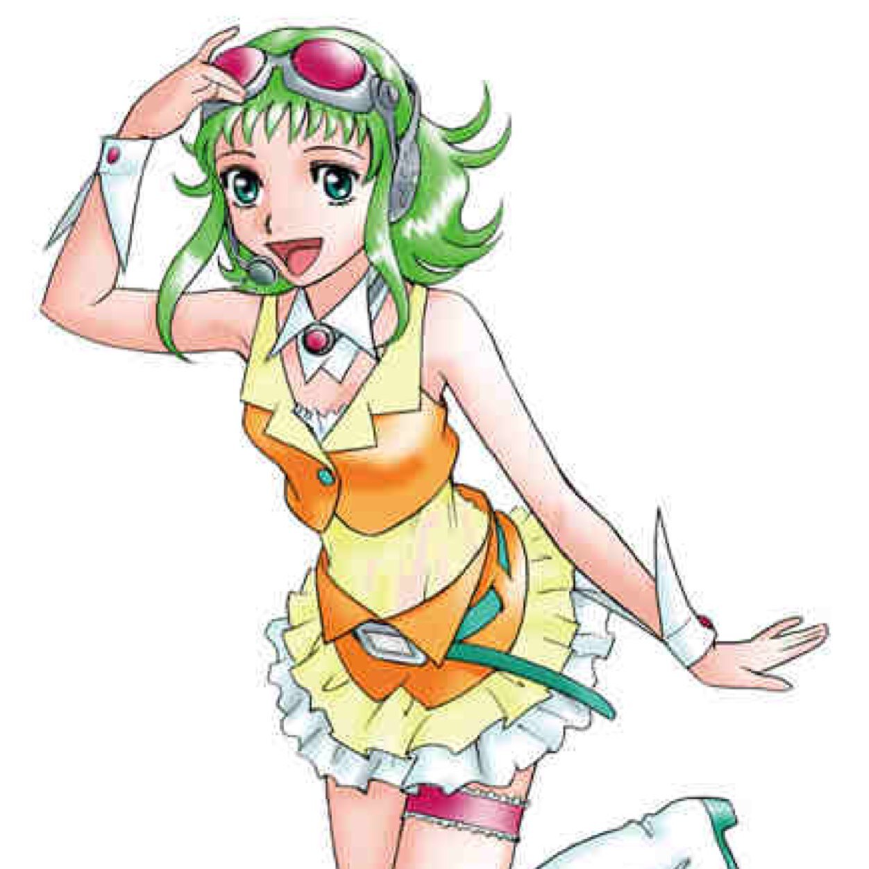 I'm Gumi! I love my fellow vocaloids! :3 #single sis: @_vocaloid_miku