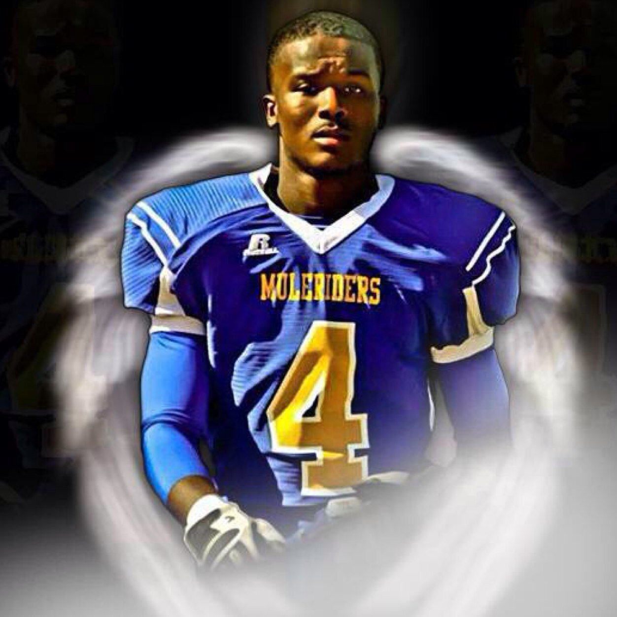 In loving memory of the legend James King #4..#JK4 #FOURever #KingJames #LLTK October 3rd, 1992 - July 23rd, 2012