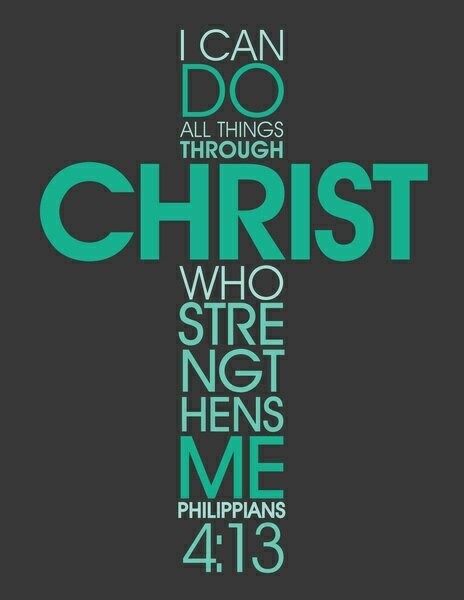 Phillipians 4:13 is our pledge. We rep the Kingdom in every facet of our lives and daily walk.