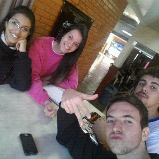 Sabrina, Amanda, Dionatan, Gabriel