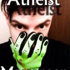 I'm an atheist cause believing in fairy tales is for fucking children.