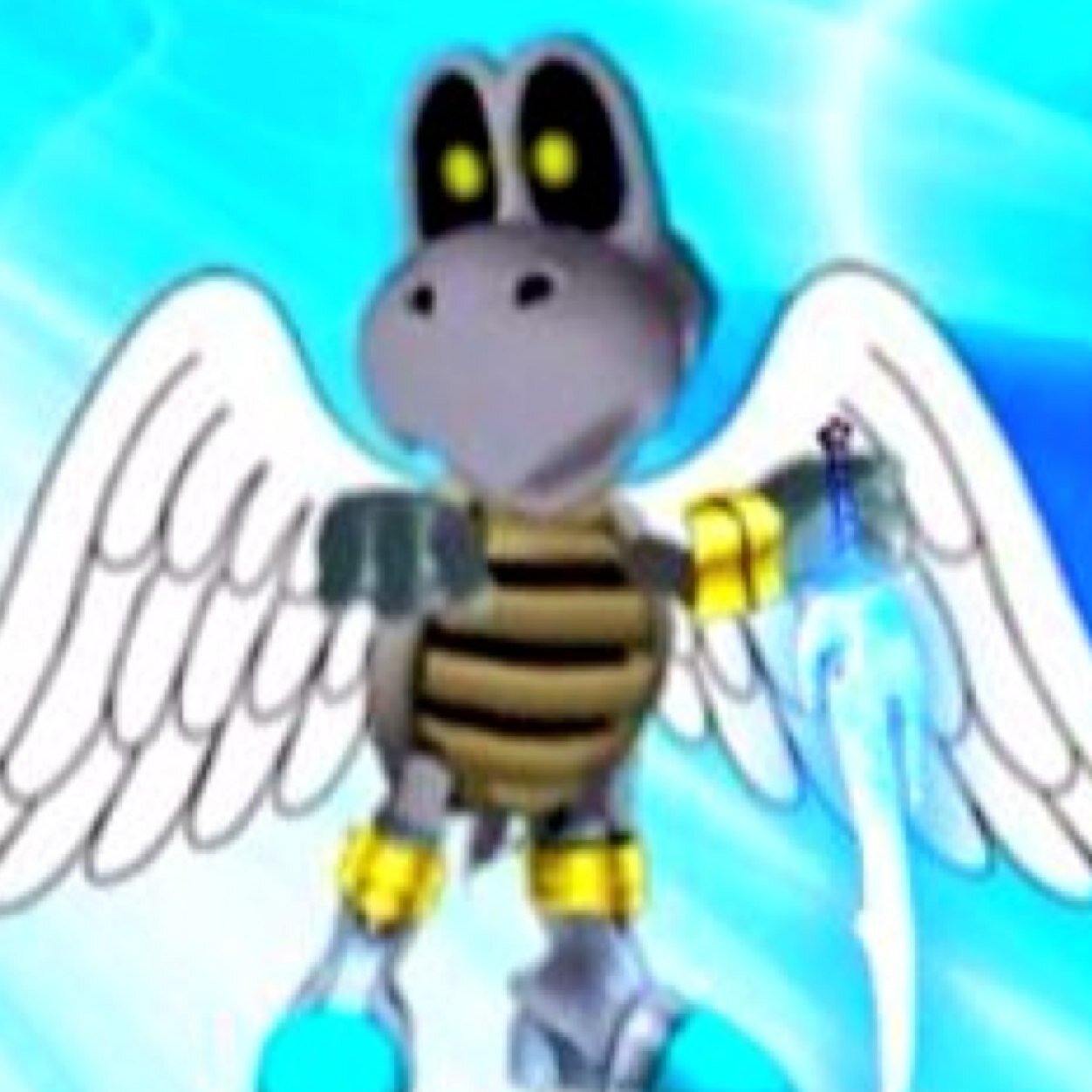 Hi my name is Sky Drybones I'm cool, fun and nice, I have a family - Allie The Yoshi, our son Shadow The Dry-Yoshi and his girlfriend Starlight The Winged-Yoshi