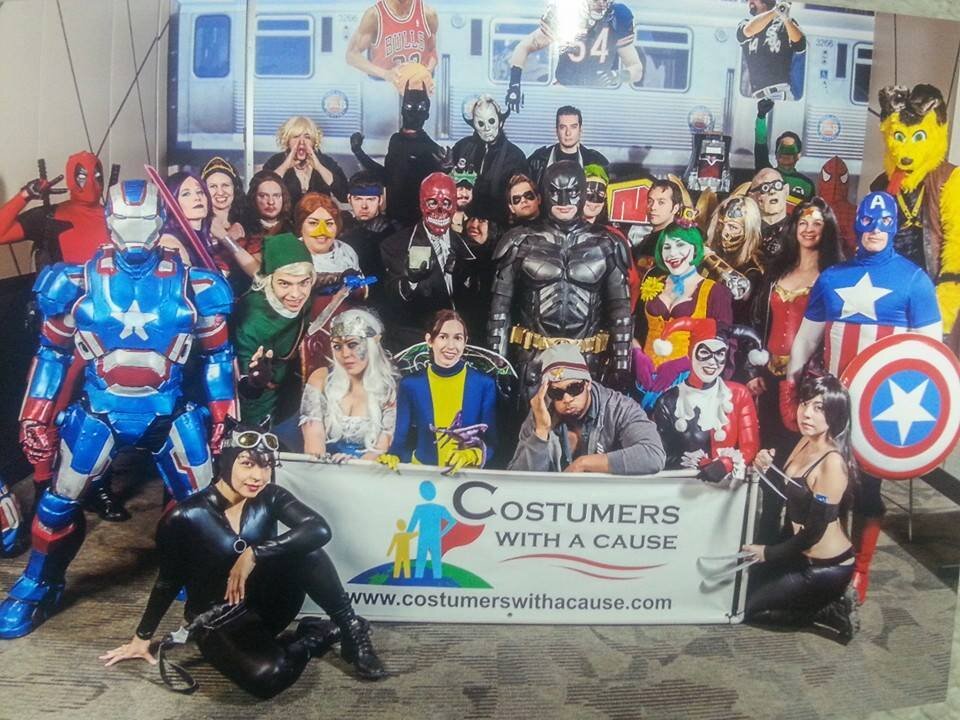 A 501(c)3 Non-Profit Costuming Org. that assists in fundraising, providing education, prevention, awareness of diseases in partnership with community orgs.