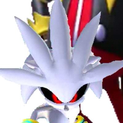 I am Metal Silver, A robotic copy of the well known Hedgehog, Silver. The evil Aura inside me is no use to destroy.