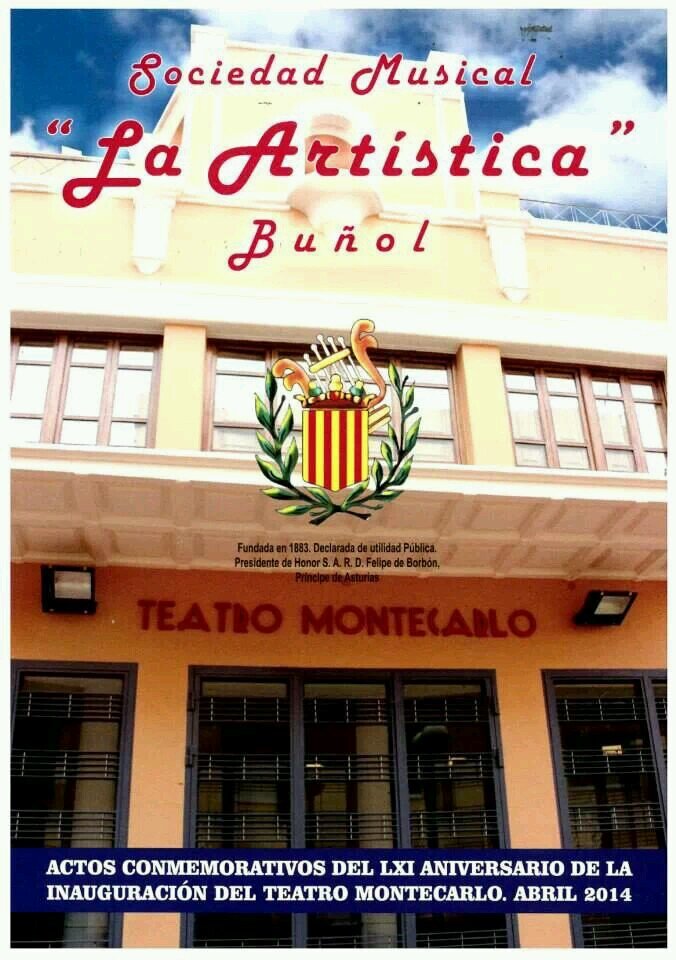 Cine Montecarlo de Buñol proyectando películas todas las semanas
