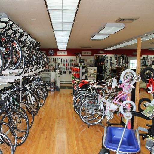 Specialized, Cannondale, Bianchi, GT, Redline, Schwinn bicycle sales. We also service all makes of bicycles.