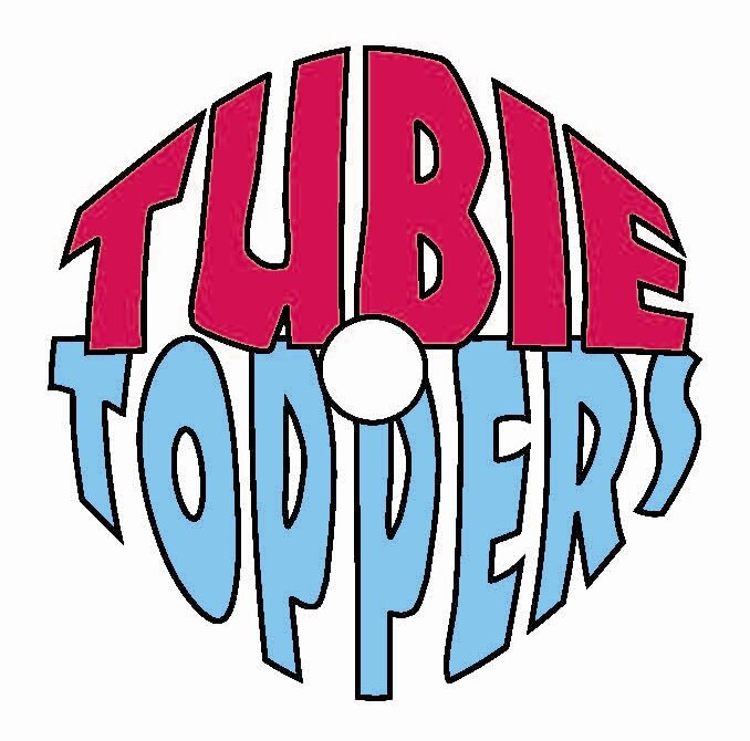Tubie Toppers are adorable, absorbent covers that encircle a feeding tube, keeping it clean and dry, and adding a special flair!