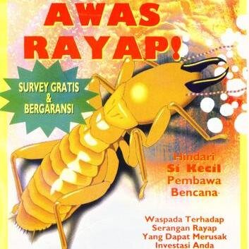 distrapest's profile picture. Jasa Memberantas Rayap, Nyamuk, Tikus, kecoa, kutu & General Pest. Telp.: (021) 799-0282 Call Center 24 Jam: 0813 1049 5640