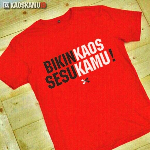 Bikin Kaos, Varsity SesuKamu !! Produksi kaos satuan/ ratusan sesuai desain kamu | Premium cotton-premium polyflex & flocking |
