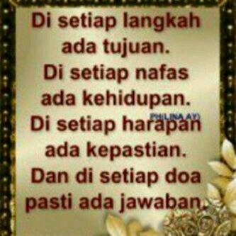 bismilah dlm hati. it's my life