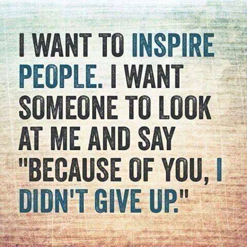 I love to inspire  and motivated people to achieve their dreams