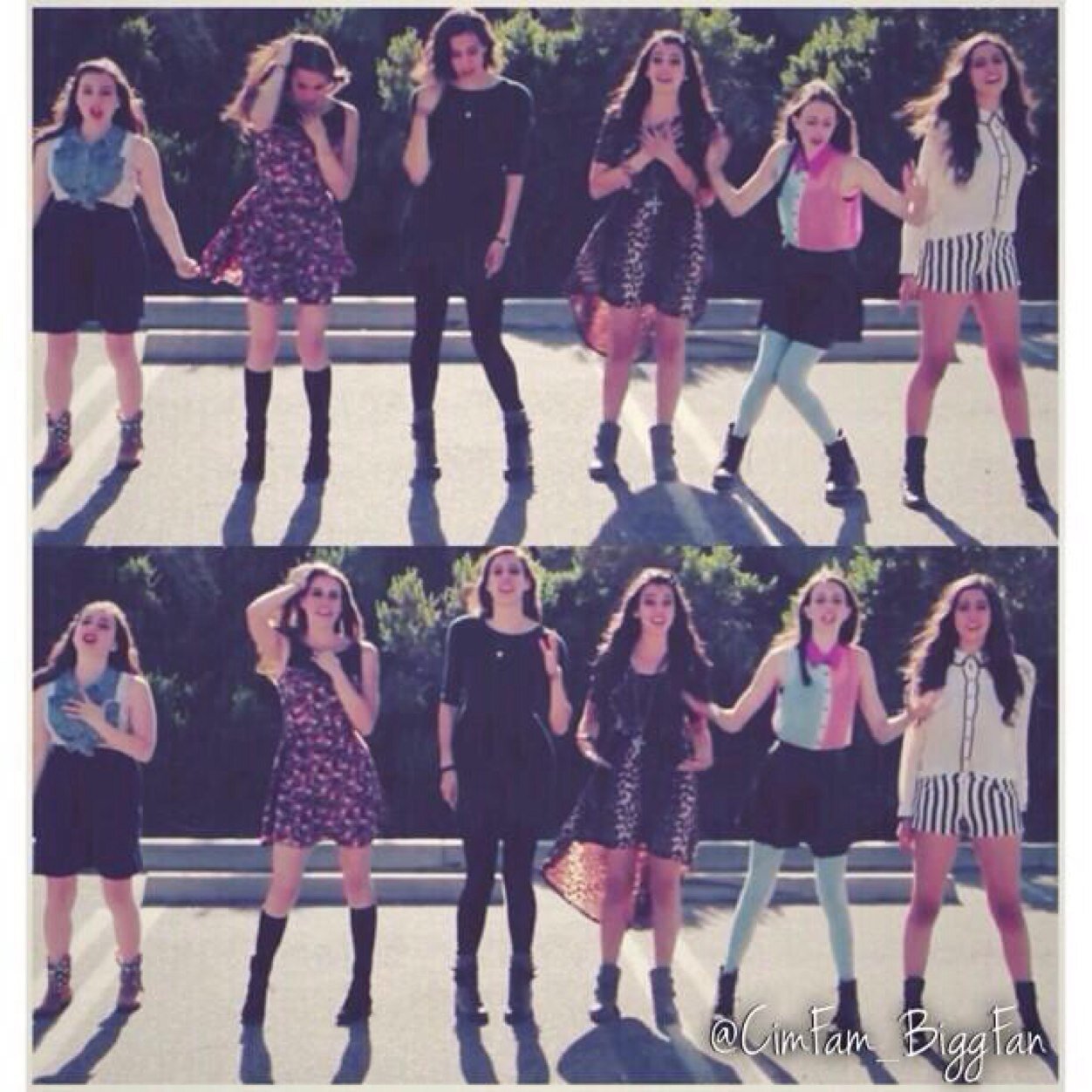 Kath followed 11/2/12 Lisa 7/16/13 Amy 12/29/13 Dani 12/31/13 Lauren 1/1/14 Christina 1/4/14 Cimorelli Band account followed 2/15/14 & Joey followed 3/29/14