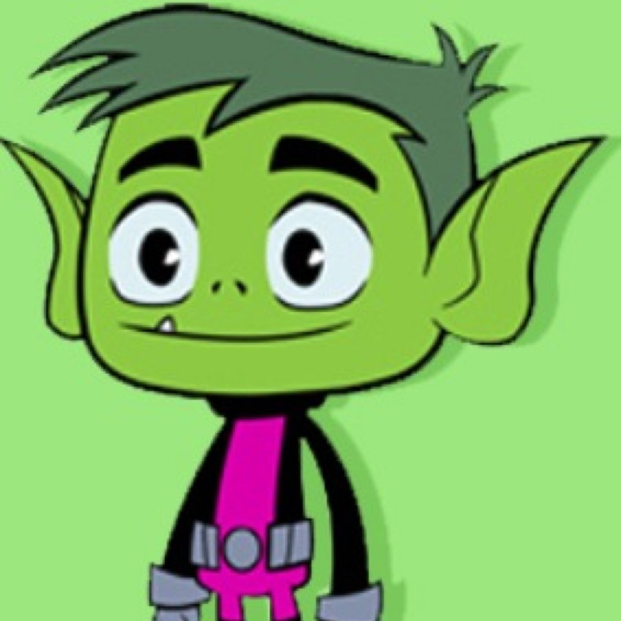 HEY WHAT UP THIS IS BEAST BOY FROM THE TEEN TITANS!KEEP WATCHING TEEN TITANS GO AND IF U SEE TERRA SHES MINE