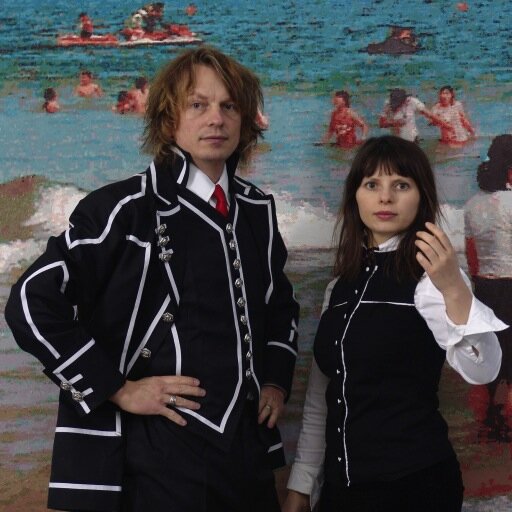 #art  #kunst Artist couple, based in #Berlin (Nina * #Moscow #Russia and Torsten * #Aachen #Germany) #painting #malerei http://t.co/MSp87pVmyG  #romerandromer