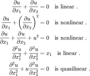 An equation containing the derivatives of One or more dependent variables with respect to one or more independent variables.