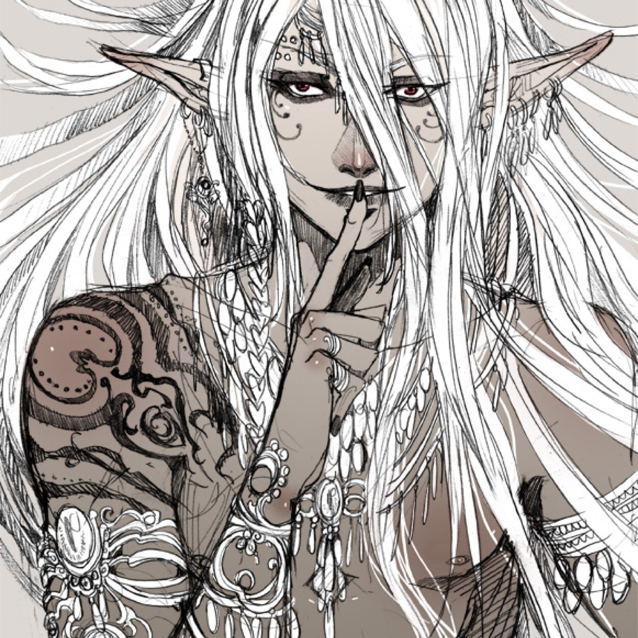 The hunger feeds at the soul. One shall never be full with the constant craving of human flesh. Avoid the maddening, animalistic cry of the Wendigo. {RP|OC|18+}