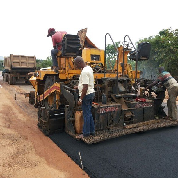 Specialize on Road #Constructions, Drainage,Grading of Roads, Surface Dressing, Asphating,Interlock Paving Stones with Supplies of Granite,Sands and Cement etc.