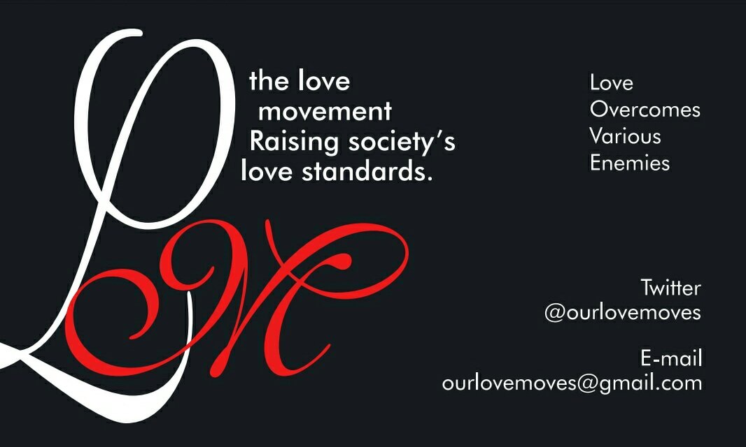 The Love Movement: 1. A social movement inspired by the vision of a university student & a group of friends. 2. Spreading love & positivity. #jointhemovement